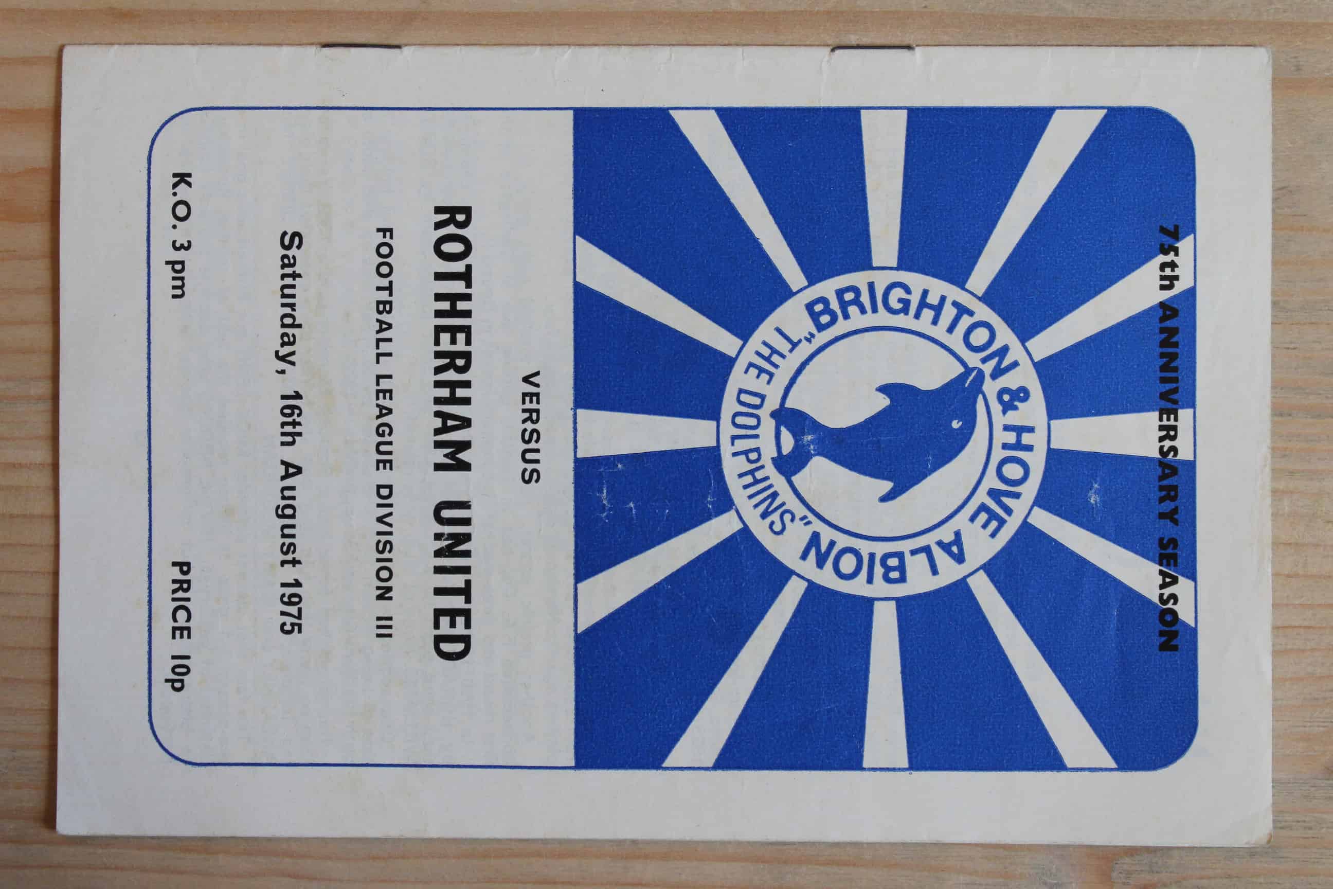 Brighton & Hove Albion FC v Rotherham United FC